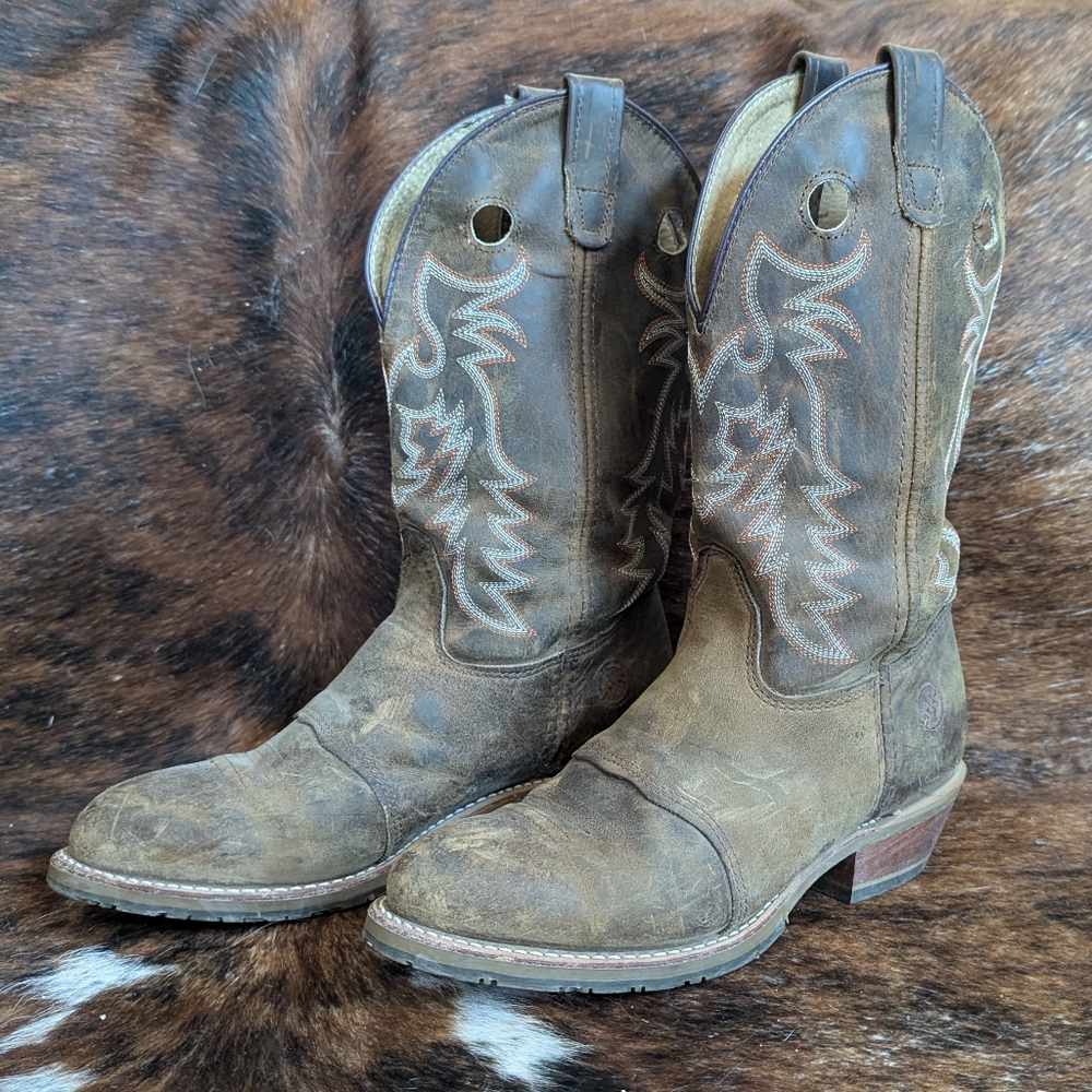 Double H Women's 11 Round Toe Buckaroo Cowboy Boots